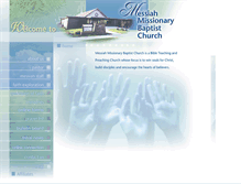 Tablet Screenshot of messiahmissionarygr.org